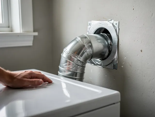 Brea Dryer Vent Cleaning expert performing professional dryer vent repair and installation in Brea