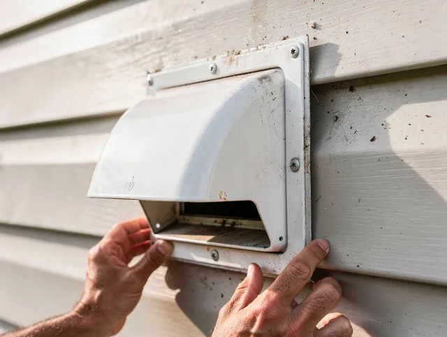 Brea Dryer Vent Cleaning technician delivering thorough residential dryer vent cleaning service in Brea